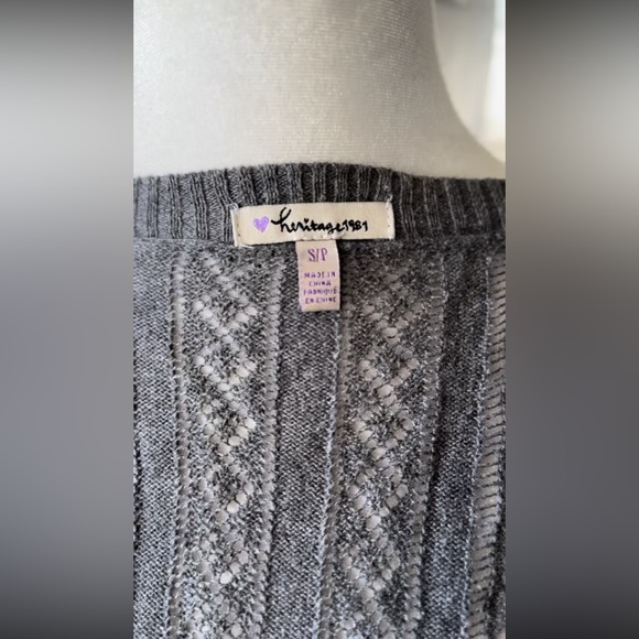 Heritage Knit 3/4 Cardigan - Picture 3 of 3